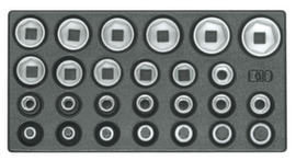 GEDORE 1500 ES-19 Set of sockets 1/2"