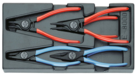 GEDORE 1500 ES-8000 Assembly pliers set in 1/3 ES module