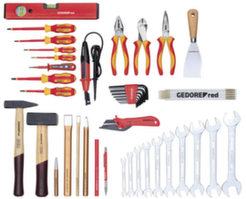 GEDORE R21000042 Tool set ELECTRICAL ENGINEERING loose 42 pieces