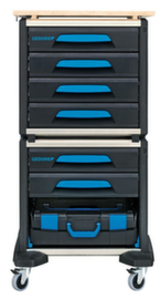 GEDORE 1110 WMW S-02 WorkMo B2 with 72-piece tool assortment