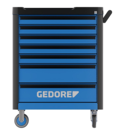 GEDORE WHL-L7-TS-147 Workster highline tool trolley with 147-piece tool assortment