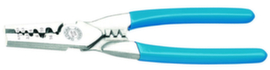 GEDORE 8139-220 TC Wire end crimping pliers with special prism 220 mm