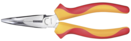 GEDORE R29510200 VDE Round nose pliers 200mm 45° 2K handle
