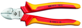 GEDORE VDE 8314-180 H VDE diagonal cutters with sheath insulation 180 mm