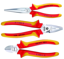 GEDORE VDE S 8003 H VDE pliers set with sheath insulation