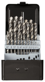 GEDORE RED R93510025 Twist drill set Ø 1-13mm 0.5 pitch. 25-piece