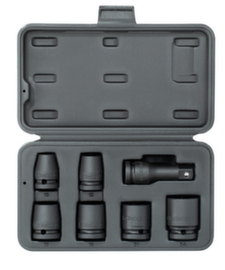 GEDORE K 19-007 Power screwdriver set 1/2" 7-piece hexagonal 10-24 mm