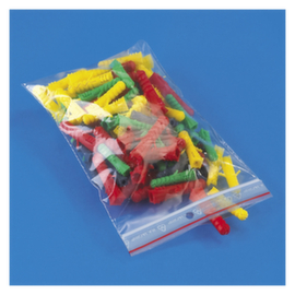 Ziplock bag with hanging hole