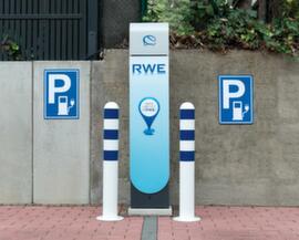 Moravia Protective bollard CITY for charging station