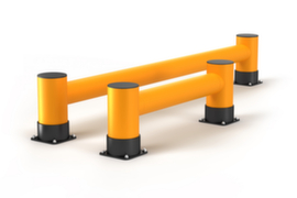 a.m.p.e.r.e. Shelf end protection plank Rack Mammut®