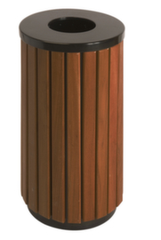 Litter garbage can for outside