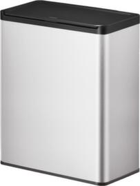 Recyclable waste collector EKO with touch lid, 2 x 20 l
