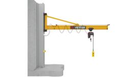 Vetter Pillar-mounted slewing jib crane PRAKTIKUS