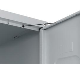 C+P Door opening limiter 90° Classic Plus for Wardrobe or locker cabinet