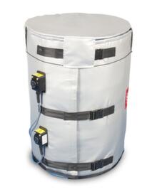 Insulating cover for heating jacket for 200 liter barrel