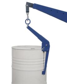 Drum tongs for 200 liter drums for Beaded drums, recording standing