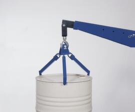 Drum gripper for 200/220 liter drums for Steel and plastic drums, recording standing