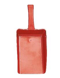 Hand scoop made of PP in red