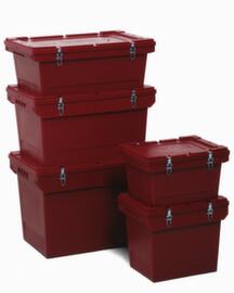 UN-certified container with snap-on lid