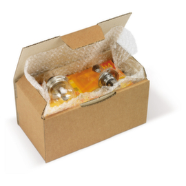 Corrugated cardboard folding box