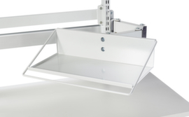 Treston Pivoting appliance shelf for Work table, height 125 mm