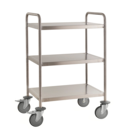 Kongamek Stainless steel shelf trolley