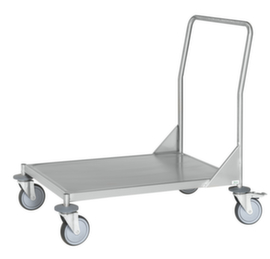 Kongamek Stainless steel push bar trolley