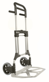 Kongamek Aluminum hand truck, load capacity 200 kg, Rubber tires