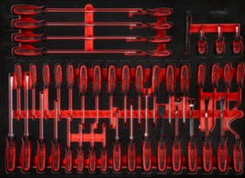 KS Tools Screwdriver set in foam insert