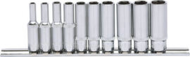 KS Tools 1/4" CHROMEplus hexagon socket set