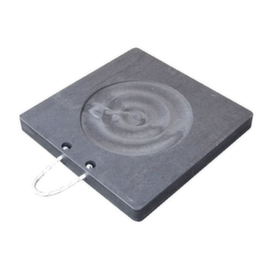 Crane base TuffTrak made of PE