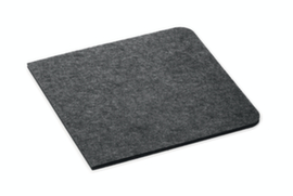 Durable Desk pad EFFECT made from recycled PET felt