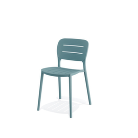 VEBA Patio chair Essentials Propi, registered office blue, 4-legged frame