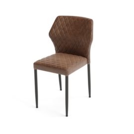 VEBA Stacking chair Essentials Louis with upholstery