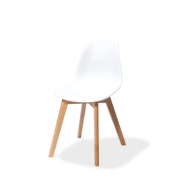 VEBA Stacking chair Essentials Keeve with 4-legged frame