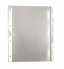 EICHNER Cover for HO 1203-Blanko documents, transparent, DIN A4