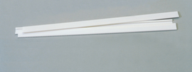 BOI Protective strip for stapling tongues, white