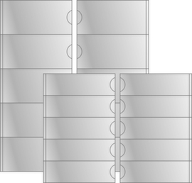 EICHNER Self-adhesive cover for documents/ID cards