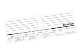 EICHNER Insert label, white