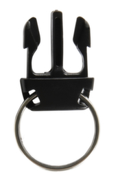 EICHNER Key fob with ring, black