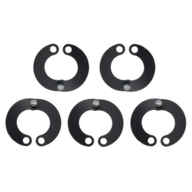 Moravia Clamp set, black