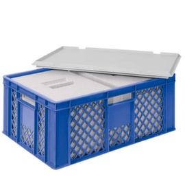 Euro standard container with 2 insulated boxes