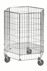 Kongamek Lattice trolley, load capacity 60 kg, loading area 580 x 580 mm