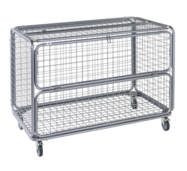 Kongamek Lattice box wagon, load capacity 150 kg, loading area 1180 x 662 mm