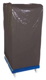 Protective cover for roll containers
