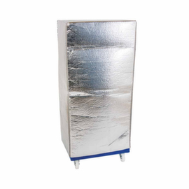 Protective cover for roll containers