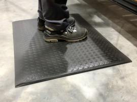 Anti-fatigue mat SOFT STEP Ergo made of vinyl foam