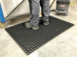 Workplace mat DRAIN Rub made of natural rubber