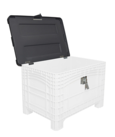 Hinged lid