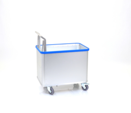 Gmöhling Aluminium box trolley G®-ERGO with spring base
